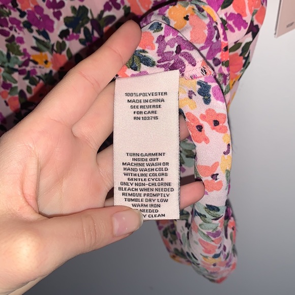 Nanette Lepore | light flamingo print top - Picture 6 of 8